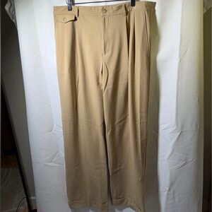 Lauren Ralph Lauren Pleated Wide Leg Pants